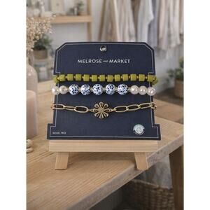 Nordstrom Melrose & Market Bracelet Set New